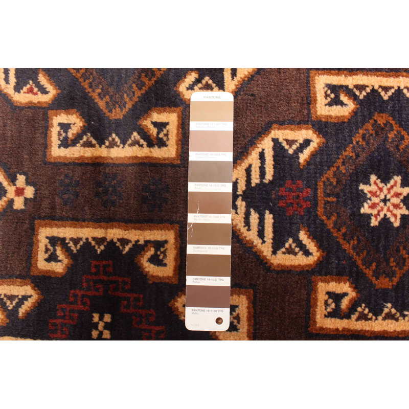 Rizbaft Brown Rug 3'3" x 6'0"