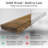 Solid Wood Floating Shelves，Rustic Wooden Wall Shelves-501930269-499360650