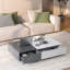 table basse avec deux espaces de rangement