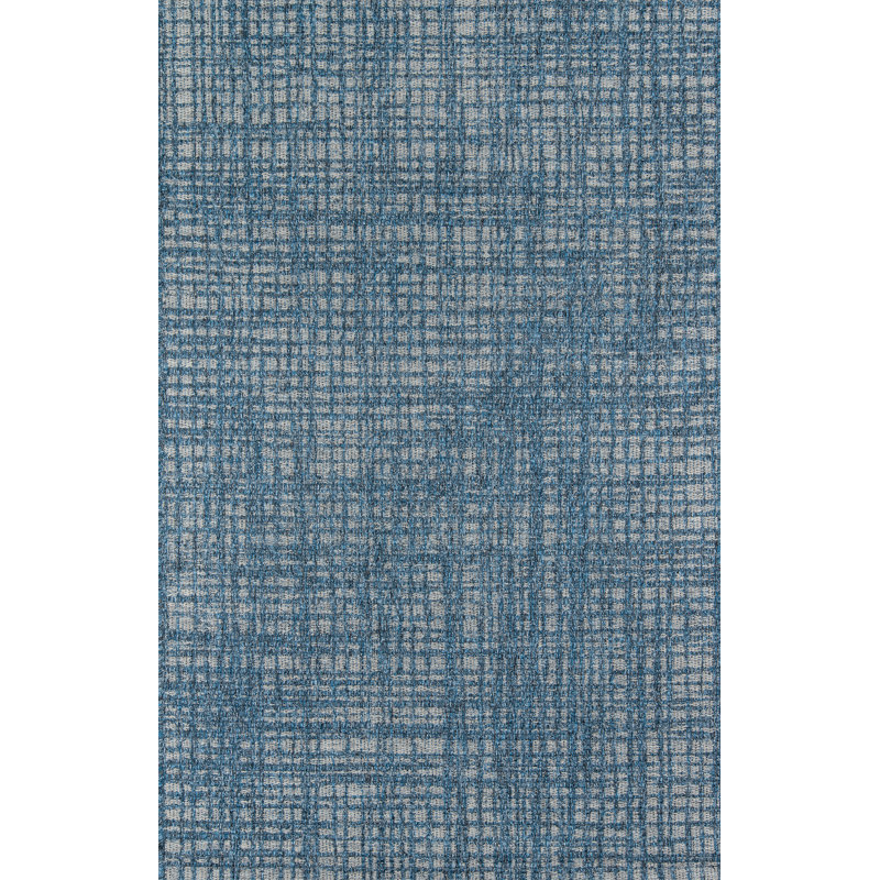 Tapis intérieur / extérieur bleu marine Steppe, Rectangle 2 pi x 3 pi