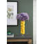 Almost Real Hydrangea with Leaves Set of 6 34" Purple-1067083006