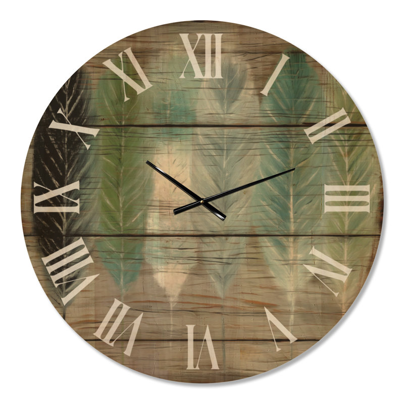 Horloge murale surdimensionnée en bois surdimensionné et moderne, Oversized