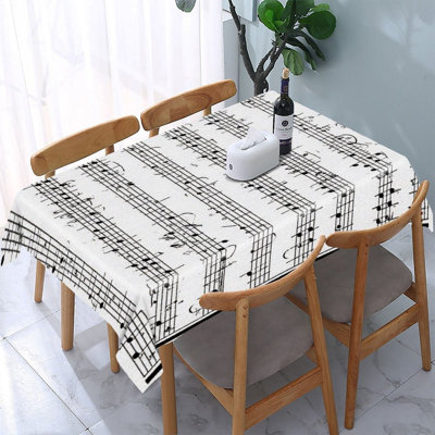 Nappe rectangulaire rétro pour intérieur et extérieur, 60 x 86