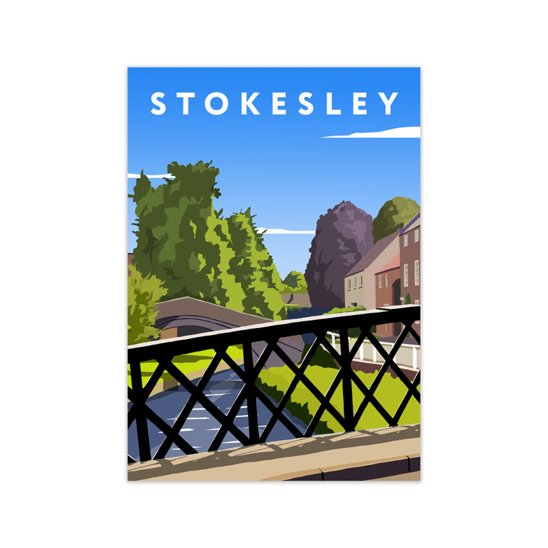 Stokesley Yorkshire by Richard O'Neill - Print, 42 cm H x 297 cm W