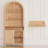 71" Arched Storage Bookcase, Display Cabinet With Adjustable Shelf And Drawer-477896556