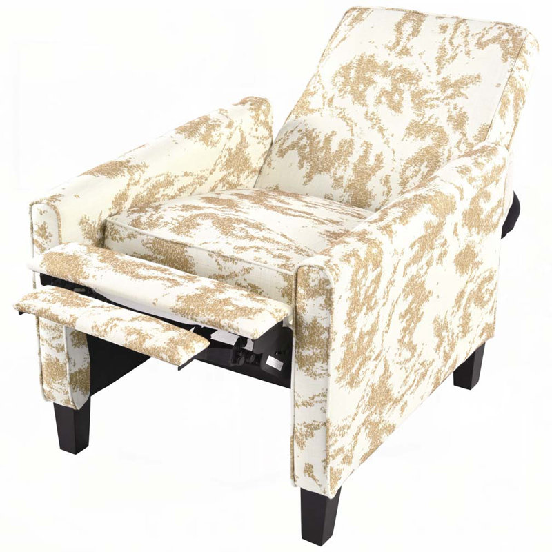 Fauteuil inclinable 27,5 po, Jaune