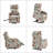 Armenuhi Lift Assist Power Recliner with Tufted Back-92473900