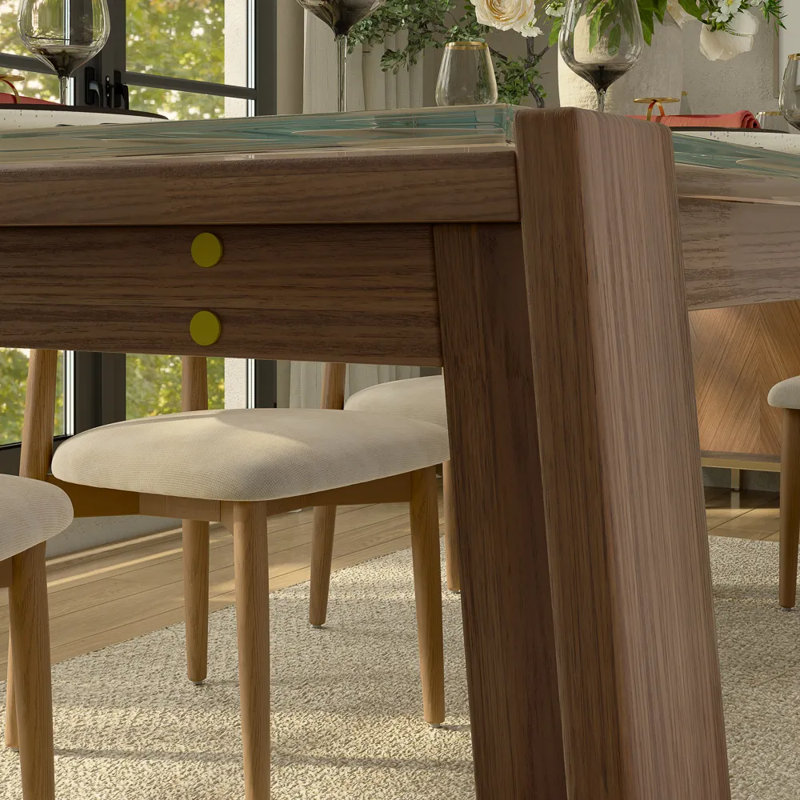 94" Large Rectangular Dining Table