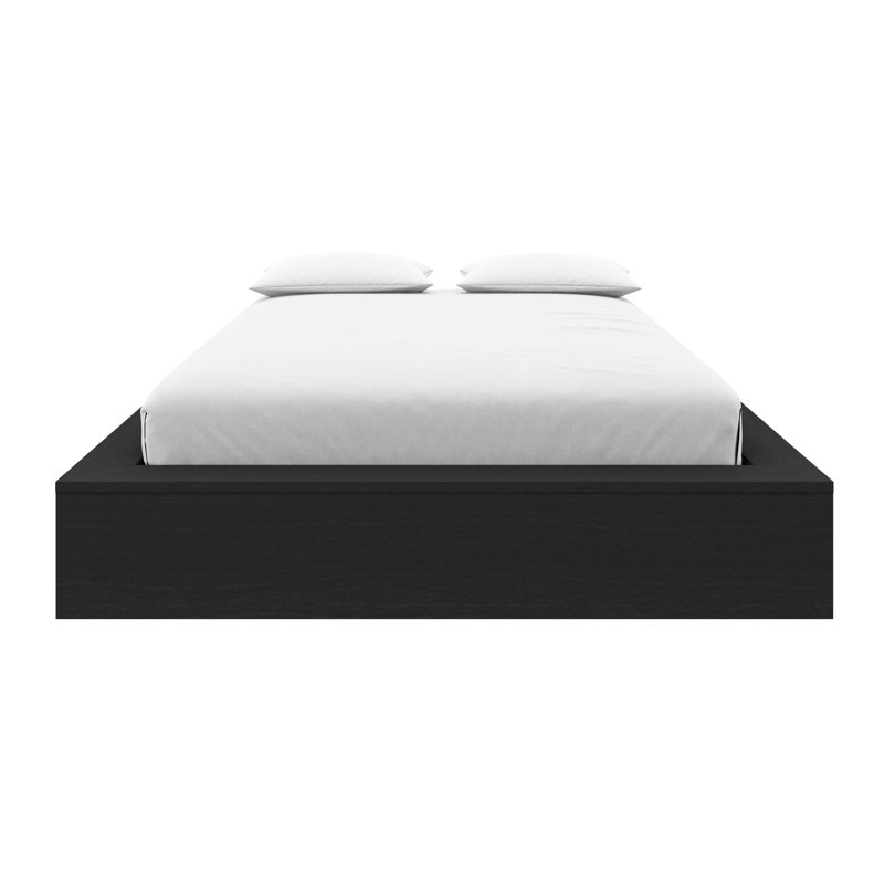 Hamdija Platform Bed, King, Black