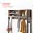 Stephaie 31.5" Wide Coat Rack, 4-in-1 Hall Tree with Bench and Shoe Storage for Entryway with Hooks