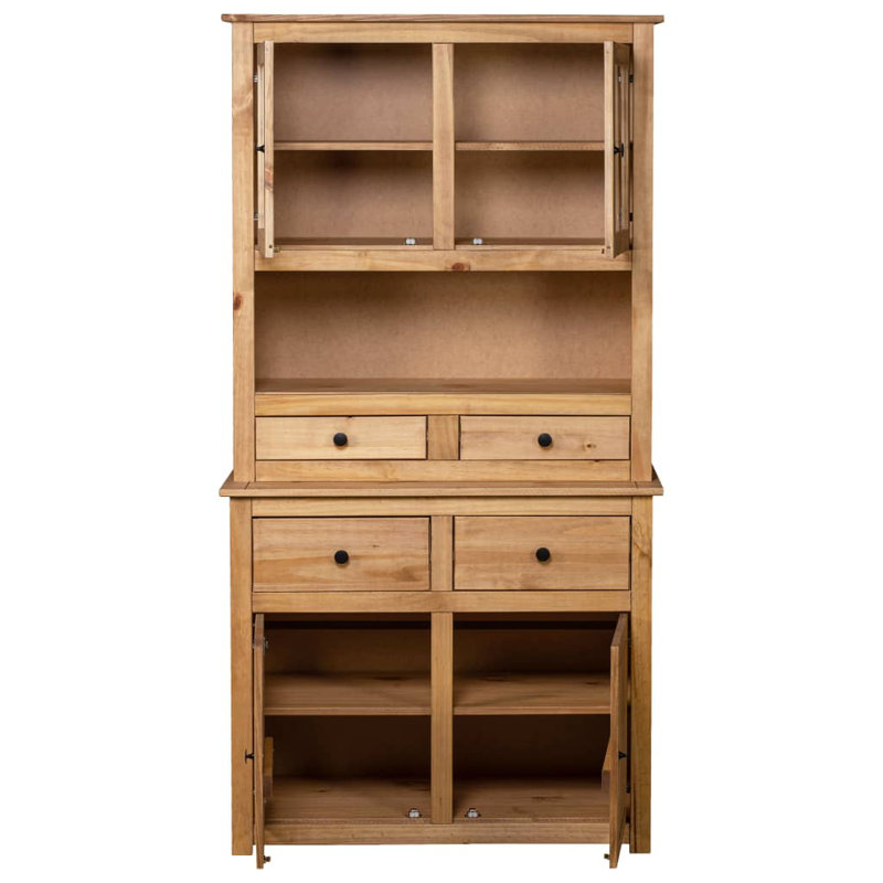 Amaris Display Cabinet, Natural