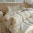Farmhouse Colorful Pinstripe Washed Cotton Duvet Cover Set-124943812-124943813