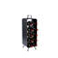 Stalwart 10 Bottle Floor Wine Rack in Gray