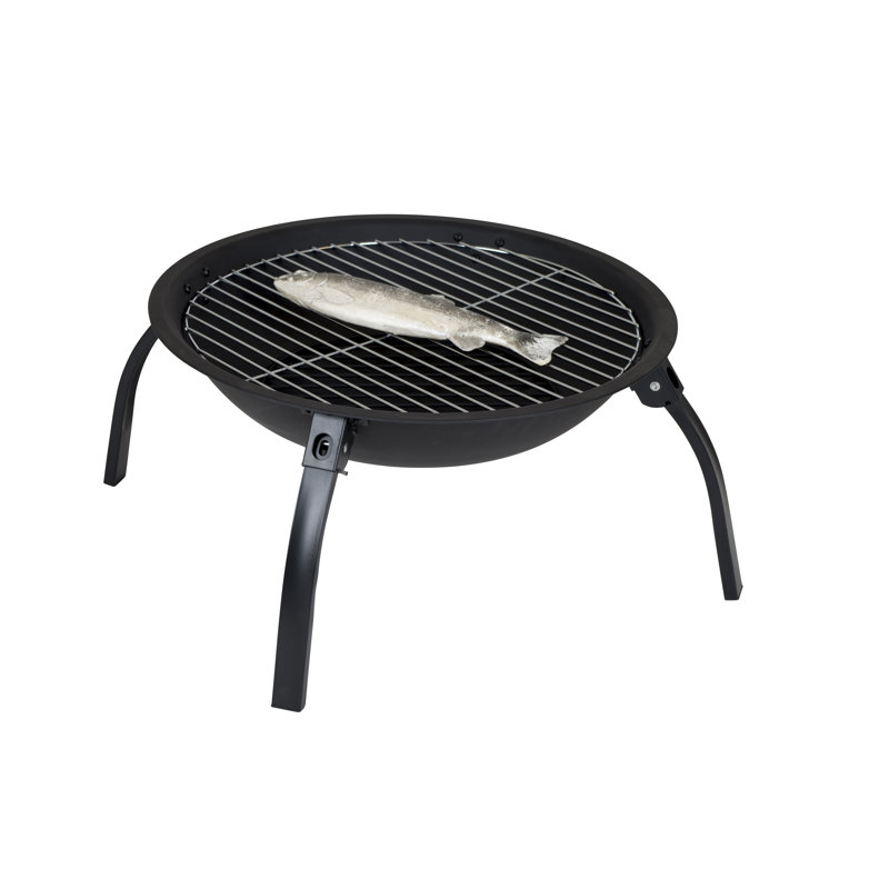 Theodosia Round Steel Charcoal Smokeless Fire Pit