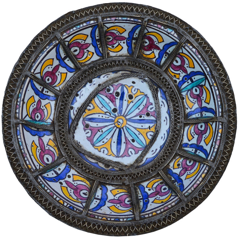 Moorish Handmade Decorative Plate