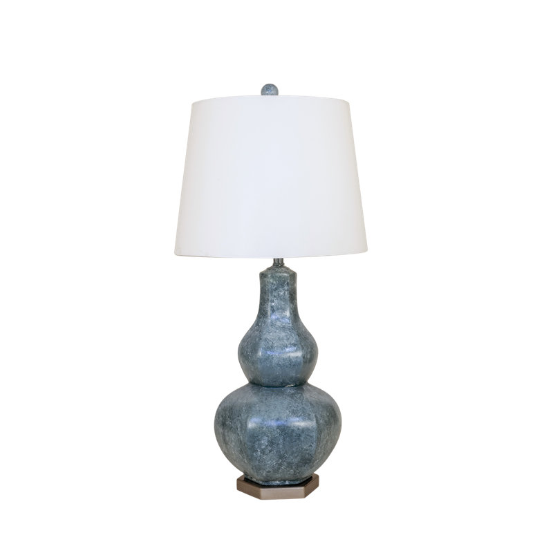 Lampe de table 28 po Sabinal, Rivière, Blanc cassé, H 33 po x l 16 po x P 16 po