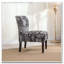 Fauteuil d'appoint contemporain sans accoudoirs