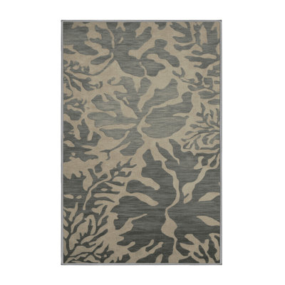 Machine Washable Nature Gray Area Rug