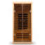 One Person Large Glass Hemlock Sauna