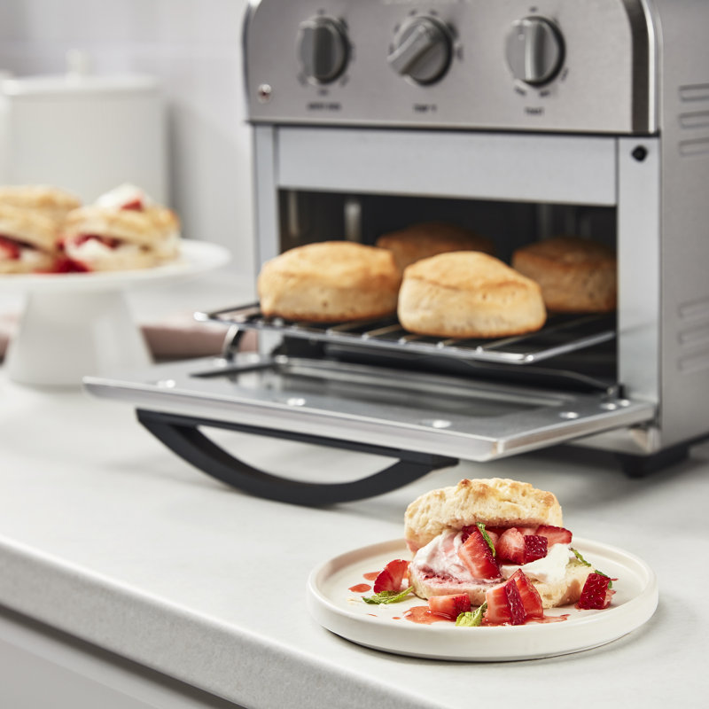 Toaster Ovens Countertop Cuisinart TOA-26 Compact Airfryer Toaster