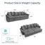  Canapé-lit modulaire gigogne escamotable avec charge USB et poches latérales Felipe-1396393057-1409097166