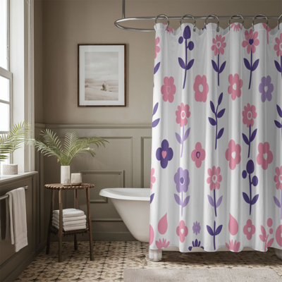 Lavender Tint - Premium Shower Curtain 122