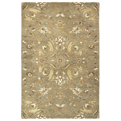 Fischer Wool Floral Indoor Rug