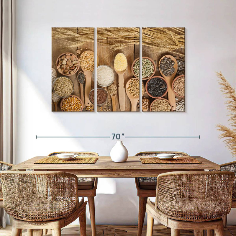 Harnek Rustic Kitchen Grains, 36" H x 57" W