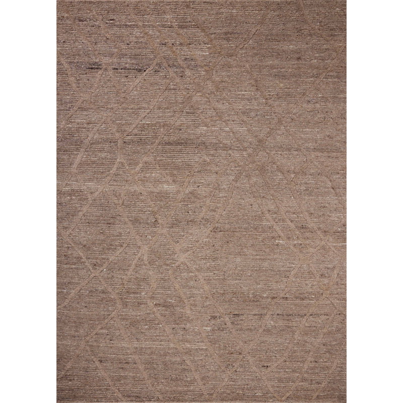 Latamara Mocha Area Rug, Rectangle 5'6" x 8'6"