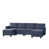 Velours bleu marine est en rupture de stock