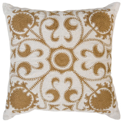 Recyclyed Cotton Canvas Throw Pillow