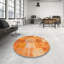 Tapis de zone brun ciel contemporain-52477671