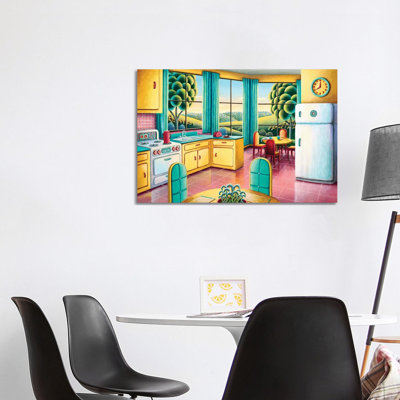 Sunday Morning by Andy Russell - Wrapped Canvas Painting