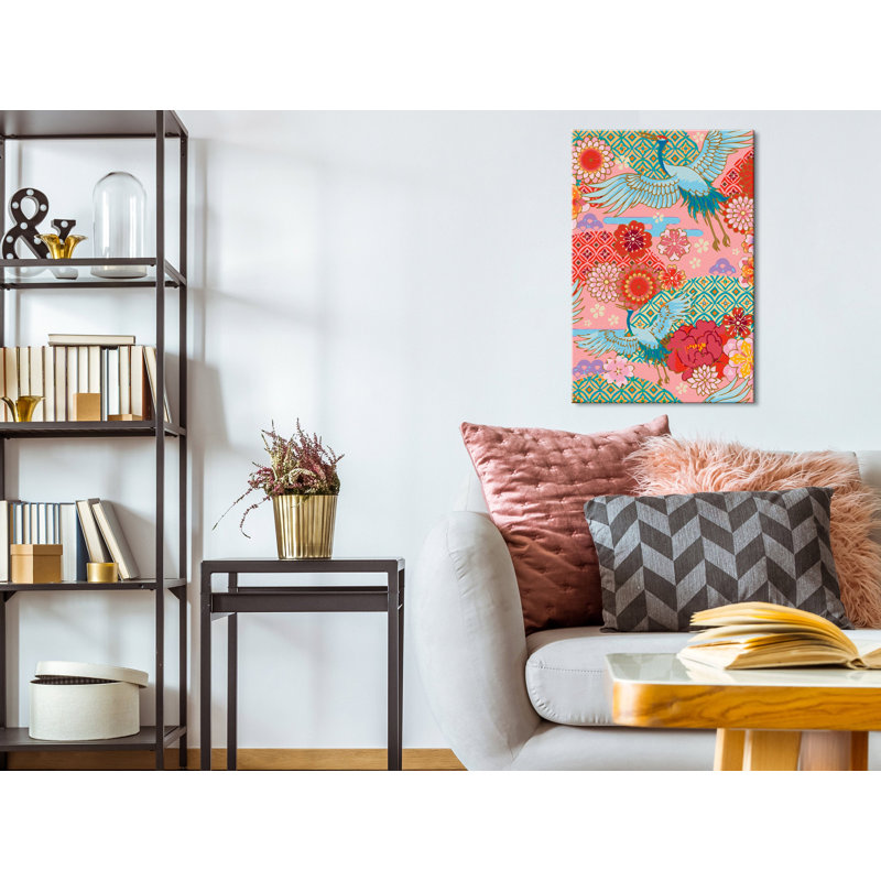 Paint By Numbers Kit - Spring Cranes