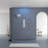  LED Bluetooth Music Thermostatic Rain Shower System with Dual Shower Heads and Handheld Sprayer-95462210