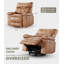 Fauteuils inclinables surdimensionnés avec massage et chaleur-403649492