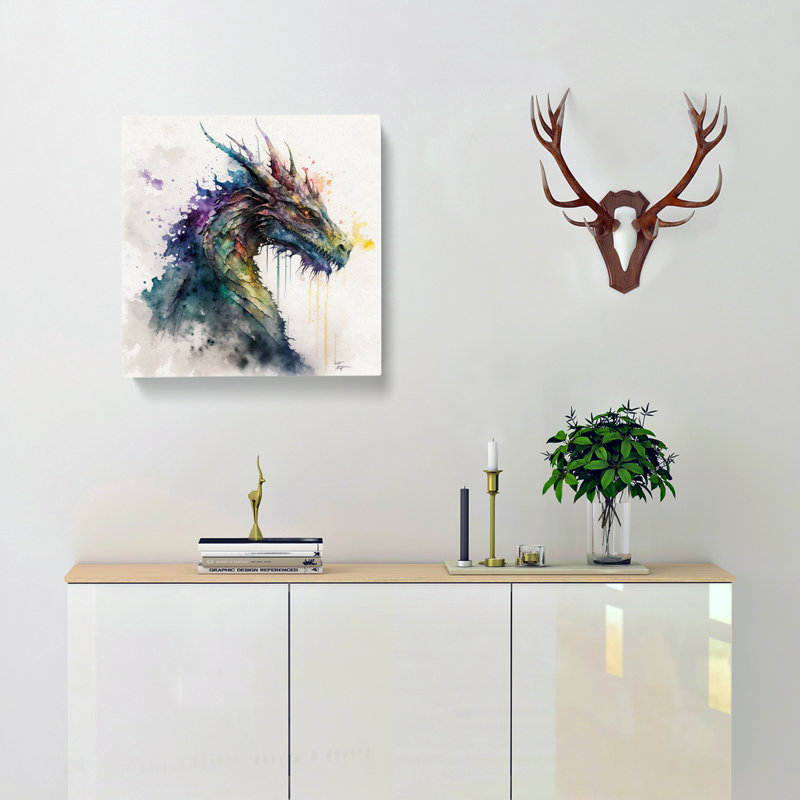 Dragon Watercolour - Print