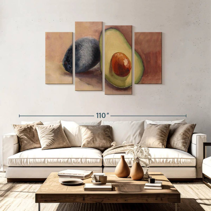 Yarlin Avocado, 48" H x 75" W