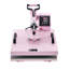 Presse à chaud 15 x 15 po 8 en 1 avec tasses à presser 30 oz - rose