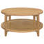Table basse ronde en bois