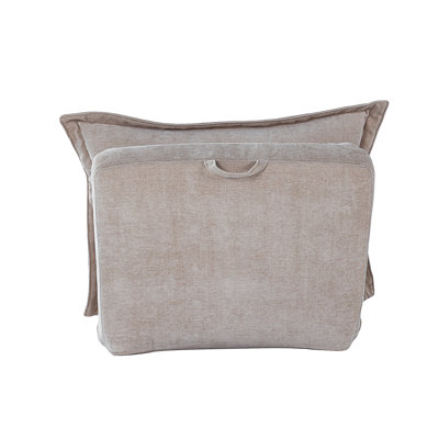Convertible Flip Chair: Floor Sofabed With Adjustable Backrest Andpillows by Latitude Run