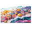 Abstrait oursin et paysage de corail I - Art mural oursin - décoration murale Mod-113591420-113591417