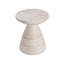 Table d'appoint en forme de sablier