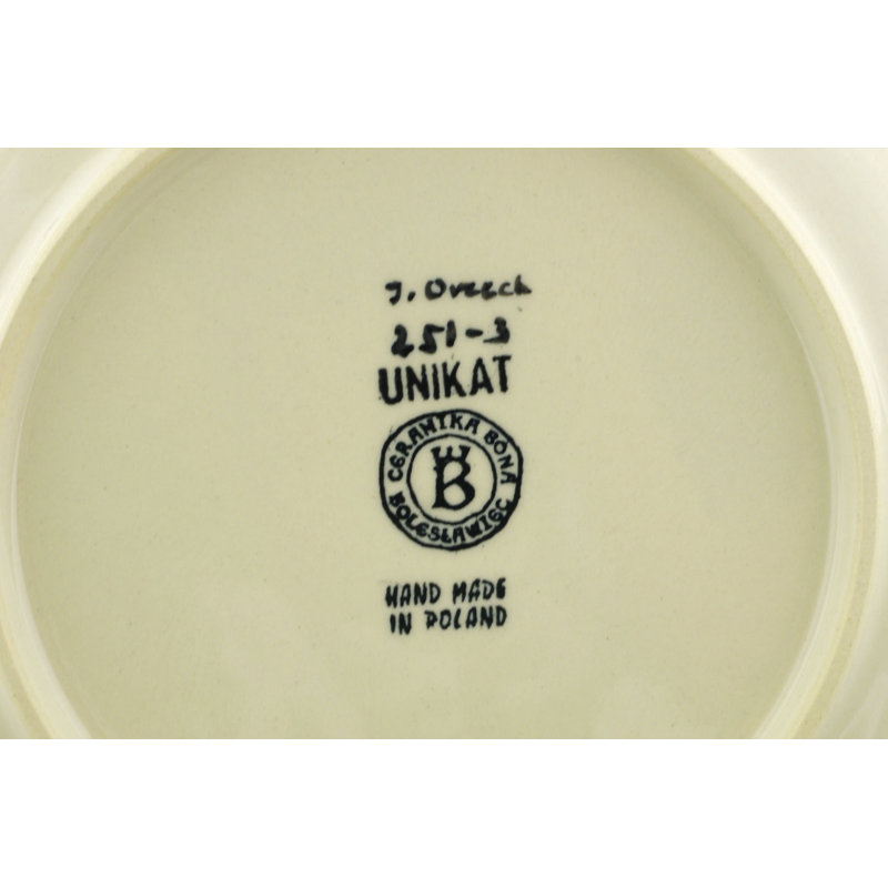 Assiette plate 10 "Polish Pottery