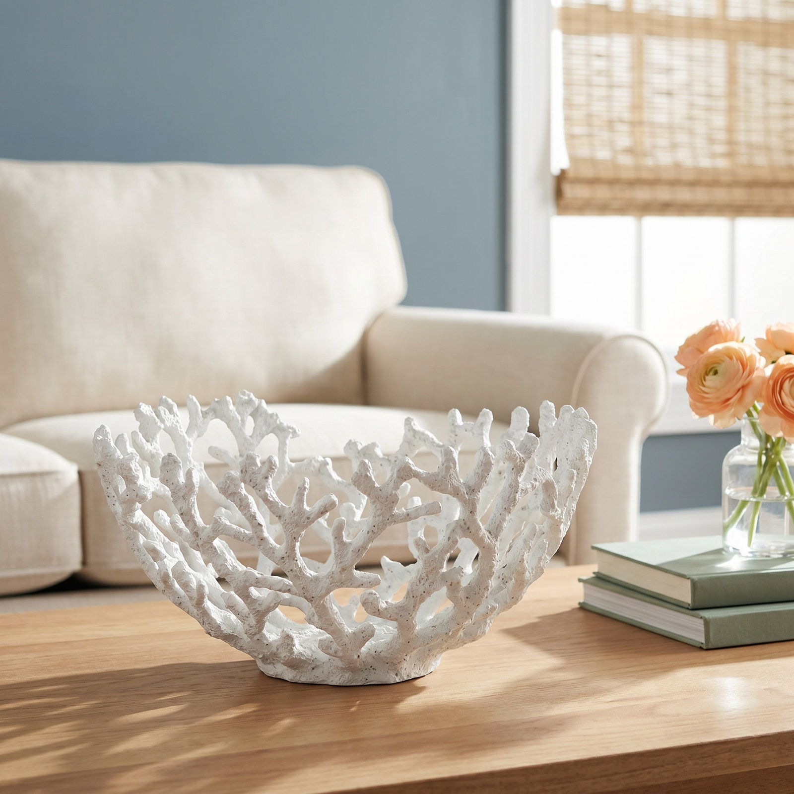 Decorative Bowl 2, White