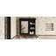 Armoire à pharmacie de salle de bain avec miroir, armoire à miroir murale avec rangement, armoire de rangement noire au-dessus de la toilette pour salle de bain-73605226