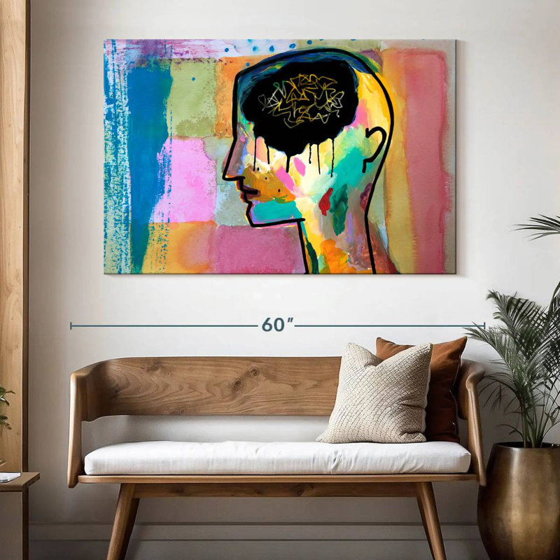 Leisha Crowd Of Laborers, 34" H x 51" W