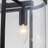 33" Modern Farmhouse 5-Light Oval Clear Glass Linear Kitchen Island Chandelier