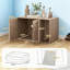 Table d'appoint cachée pour litière 31,5 po x 19 po x 20 po