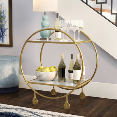 Metal Bar Cart